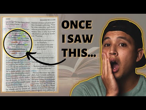 How to Study the Bible In Hebrews 2:5-8 | Bible Study For Beginners