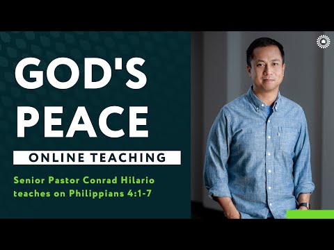 Philippians 4:1-7 - God's Peace