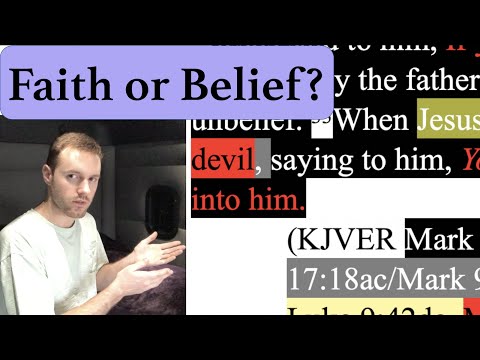 356. The Power of Faith. Helping Unbelief. Matthew 17:18, Mark 9:23 25, Luke 9:42
