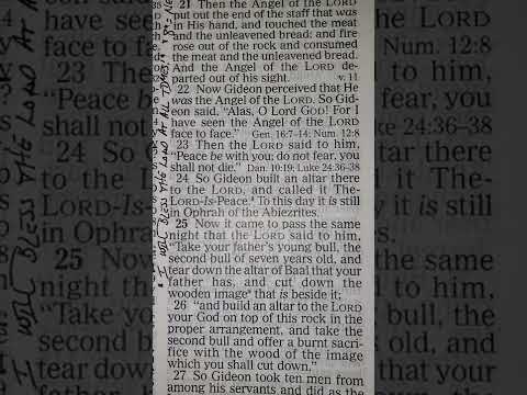 Start your day with "Good Morning Scripture!" ???? ☕️"Jehovah Shalom" Judges 6:22-24