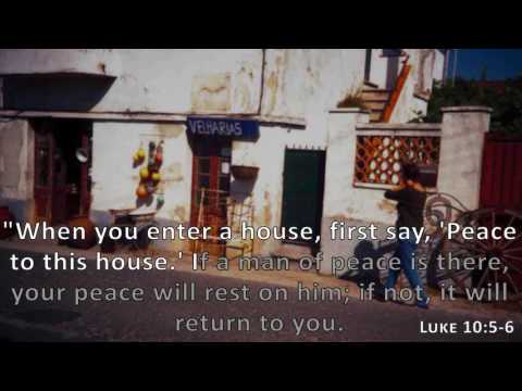 Luke 10:5-6, Holy Bible, NIV