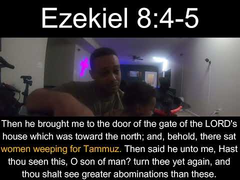 Verse of the Day: #335- Ezekiel 8:4-5