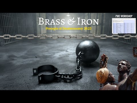 Brass & Iron..... Deuteronomy 28:23 (PWC)