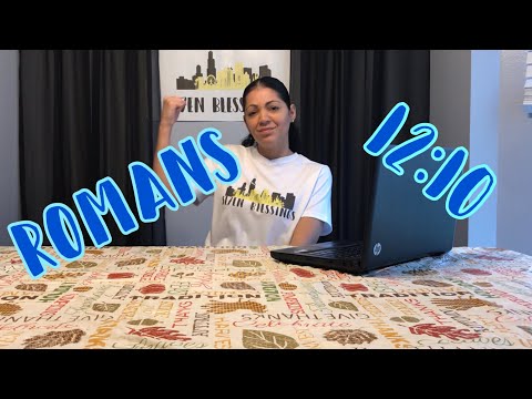 Bible verse of the week! Romans 12:10