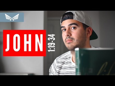 John The Baptist Declares His Mission, Proclaims Jesus As The Messiah (John 1:19-34) | Bible Study