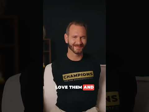 Nick Vujicic's number one mission as a Christian father.