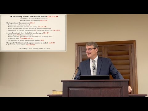 Acts 15:21-32 Letter from the apostles and Jerusalem elders