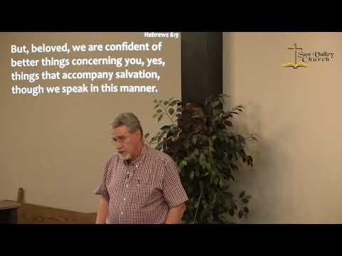 Faithful to the end. (Hebrews 6:9-12)