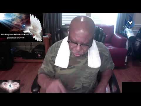 The Prophets Denounced Part II - Jeremiah 23:30-40 Temple Of Faith Of God