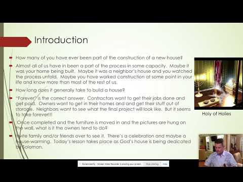 Repentance (1 Kings 8: 46-60)