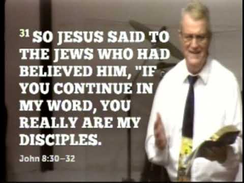 John 8:30-32 - True Disciples are 2Good 2B Threw - 040322 - Statt Riddlebarger