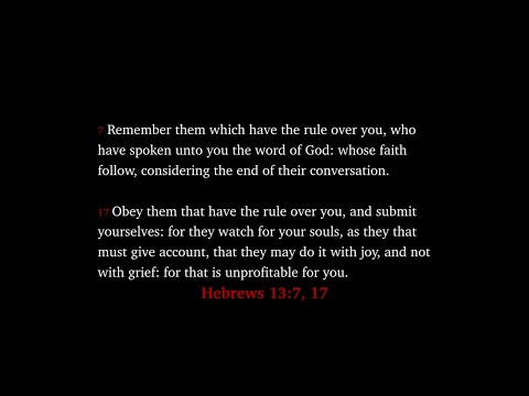 Hebrews 13:7, 17 | Church Membership (Crash Course in Basic Christianity #29)