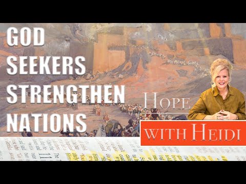 God Seekers Strengthen Nations! | Bible Devotional 2 Chronicles 11:16-17