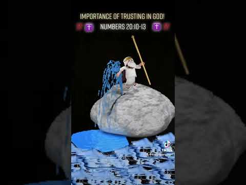 Importance of Trusting in GOD! Numbers 20:10-13.      ✝️✝️✝️✝️✝️✝️✝️✝️✝️✝️