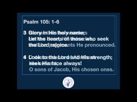 Psalm 105: 1-6