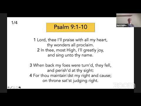 Proverbs 16:1-4 - Mark Mullins - Sunday 28 June 2020 AM - 2/2