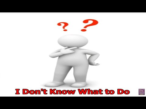 I Dont't Know What to Do   ~   2 Chronicles 20:12