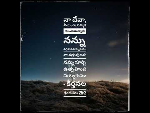 Word Of God(Psalms 25:2)