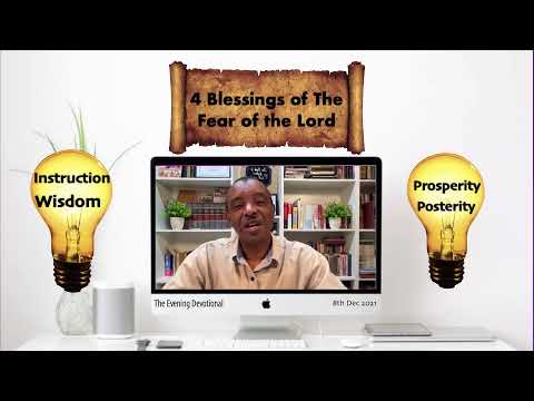 SFT Evening Devotional - Psalm 25:12-13