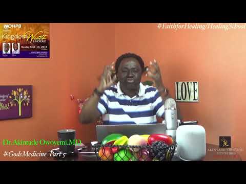 #WOHPB #FaithForHealing. #GodsMedicine. Part 5. Prov 4:20-23.
