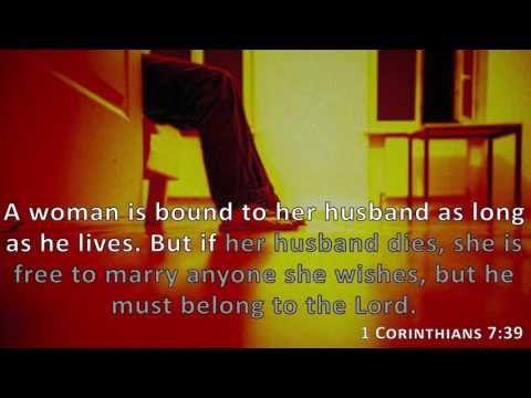 1 Corinthians 7:39, Holy Bible, NIV