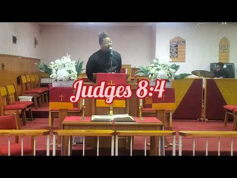 "Exhausted yet pursuing " Text Judges 8:4 ESV Minister Maurice Watts Jr 5/15/22