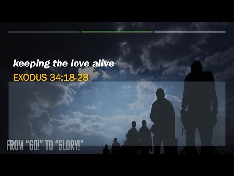 November 1, 2020 Keeping the Love Alive Exodus 34:18-28