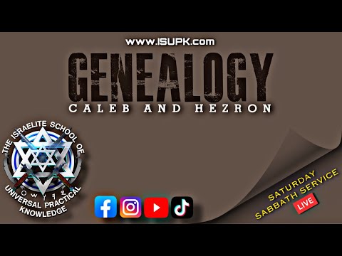 ISUPK SABBATH SERVICE - 1 Chronicles 2:37 - 1 Chronicles 3:1 - Washington D.C. #ISUPK