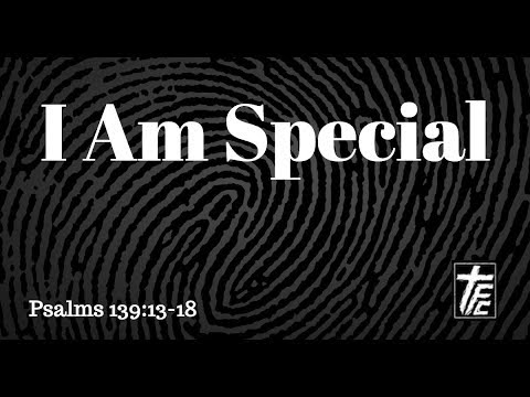 I Am Special, Psalms 139:13-18