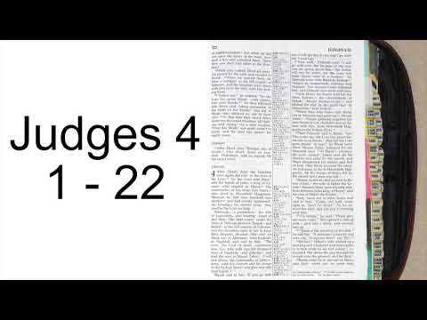 Holy Bible - Judges 4 : 1 - 24