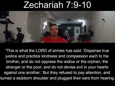 Verse of the Day: #224- Zechariah 7:9-10