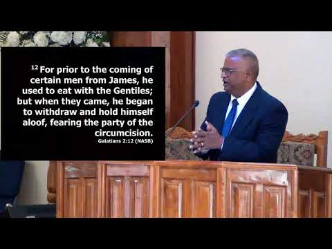 Sermon titled “Paul’s Gospel: Independent but Imperial “ Galatians 2:11-21 Pastor Sugrim Ramesar