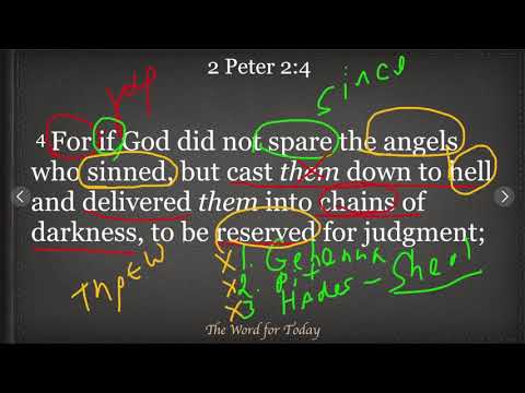 The Word for Today 2 Peter 2:4