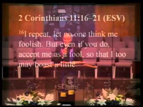 Foolish Boasting Sermon - 2 Corinthians 11:16-22
