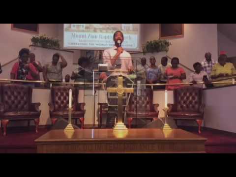 Rev. QuanTez Pressley, "A Protest That Matters" Joshua 6:1-5