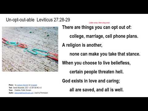 Leviticus 27:28-29   Un-opt-out-able