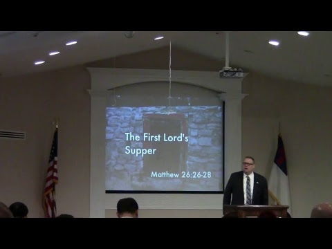 The First Lord's Supper - Matthew 26:26-28