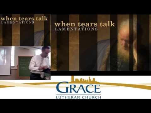 When Tears Talk: Lamentations 3:48-66