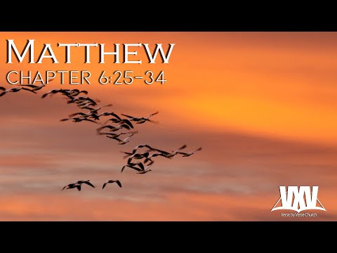 Verse by Verse - Matthew 6:25-34