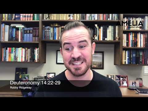 Devotional • Friday 5.14.2021 • Deuteronomy 14:22-29