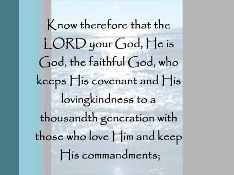 Daily Bread: Deuteronomy 7:9-10 (NASB)