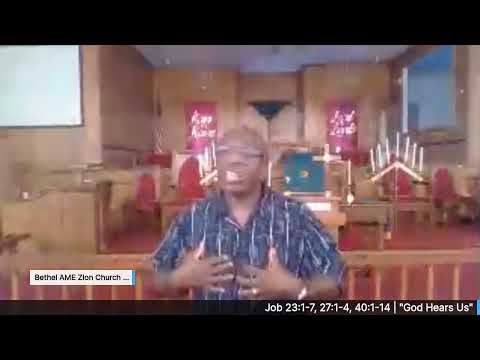 Bible Study | "God Hears Us" | Job 23:1-7, 27:1-4, 40:1-14