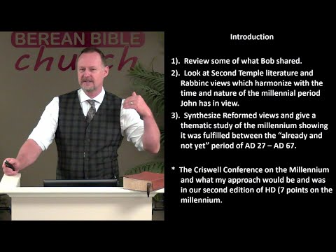 Synthesizing Rabbinical and Reformed Views on the Millennium of Revelation 20:1-15