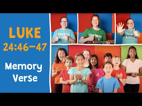 Luke 24:46-47 Memory Verse