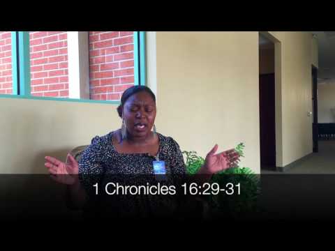 Breaking Forth in Him--1 Chronicles 16:29-31