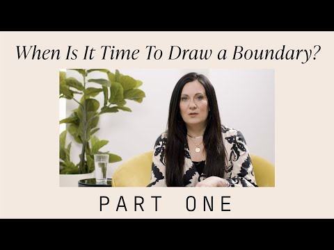 Therapy & Theology: When Is It Time To Draw a Boundary? | Part One With Lysa TerKeurst