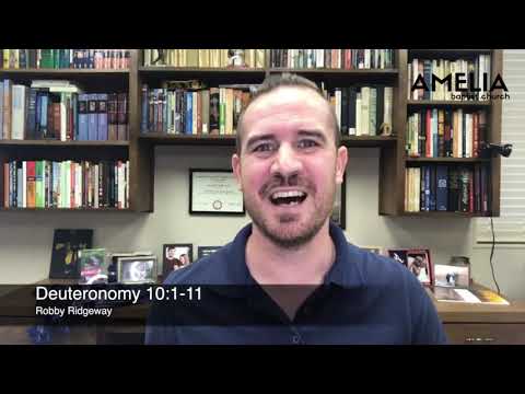 Devotional • Wednesday 5.5.2021 • Deuteronomy 10:1-11