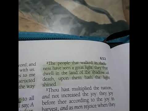 Isaiah 9:2 The people that walked in darkness