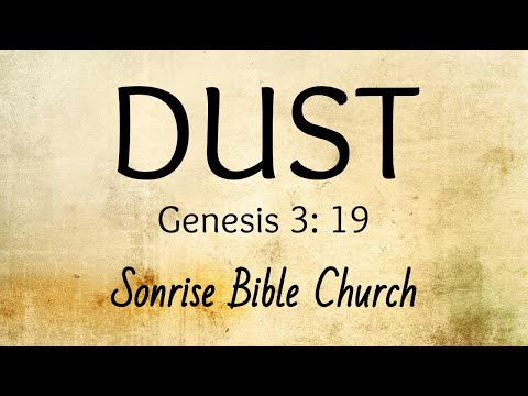 01-24-21 Sermon - DUST - Genesis 3:19