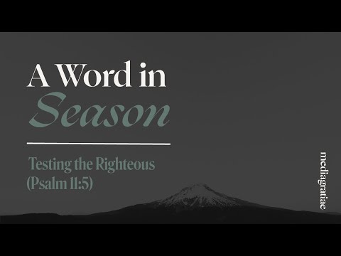 A Word in Season: Testing the Righteous (Psalm 11:5)